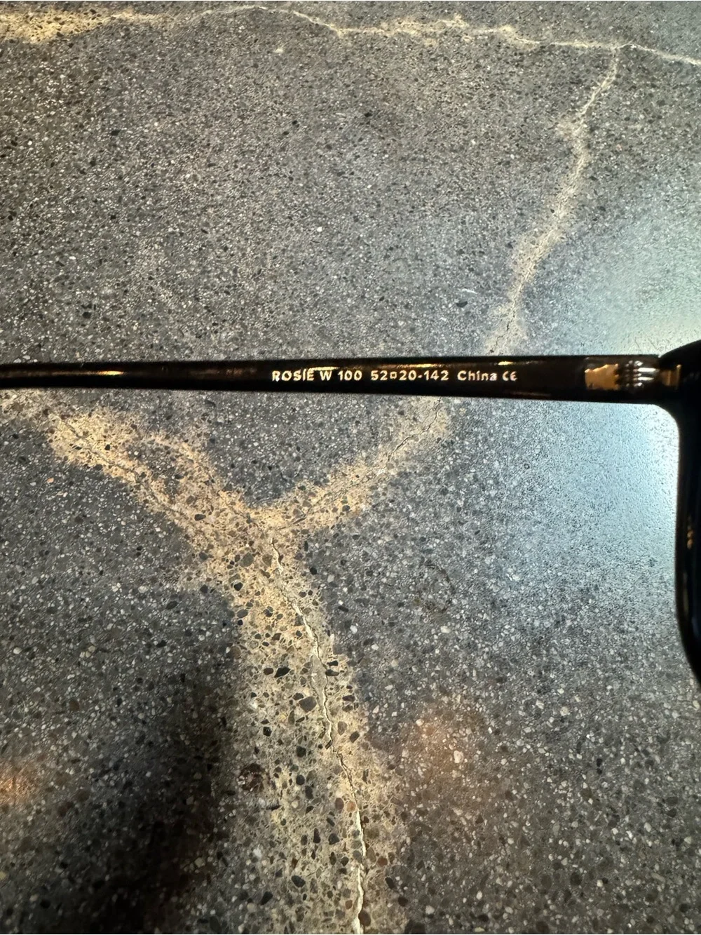 Warby Parker Black Rosie Women's Sunglasses - Square Frame
